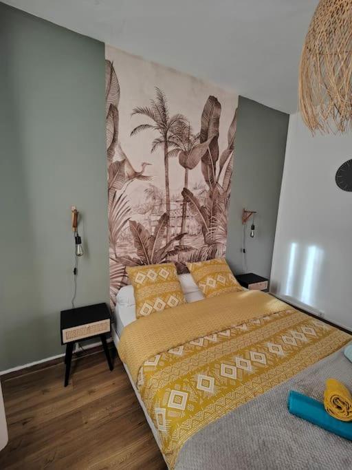 Charmant T2 Atypique, Renove Beziers Bagian luar foto